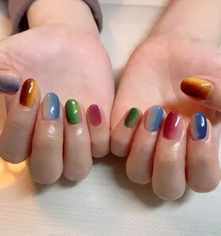 ネイル アンシャンテ所属・enchante 自由が丘のネイルデザイン