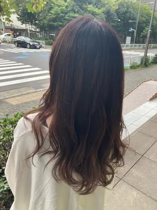 ロング カラー ヘアアレンジ シャルマン銀座店所属・🌟東銀座マンツーマ ン🌟タカナシのヘアスタイル