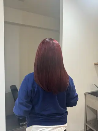 セミロング カラー newi remi🖤のヘアスタイル