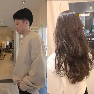 ロング GRITTERs 泉中央店所属・💐泉中央💐性別 問わず募集中大塚琉月のヘアスタイル