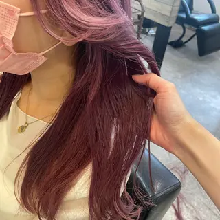 ロング 🫧艶髪/ブリーチ 🐳honami🫧のヘアスタイル