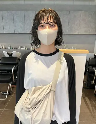 ショート カラー パーマ ショート/パーマ/ カラー/FUKOのヘアスタイル