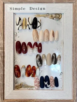 ネイル Lea袖ヶ浦店 小松のネイルデザイン