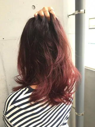 セミロング 福重 奨のヘアスタイル