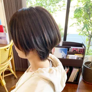 ショート 鶴田 拓也のヘアスタイル