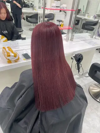 ロング カラー 💗トレンド暖色ヘア Natsumi 💗のヘアスタイル