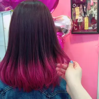 セミロング カラー LiNA🌿藤原 茉莉花のマツエク・マツパデザイン