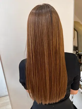 ミディアム カラー パーマ ヘアアレンジ メンズ 堀井 凌平のヘアスタイル