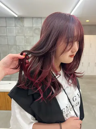 ミディアム カラー tetohair / ANNAのヘアスタイル