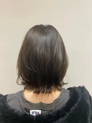 ショート カラー 大人かわいい×艶髪 🤍塩川のヘアスタイル