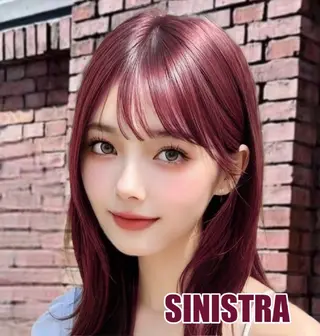 ミディアム sinistra シニストラ　足利山下店所属・夜10時まで受付可能 ❌予約でもお電話にてのヘアスタイル