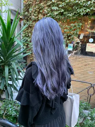 ミディアム カラー ブリーチカラーNo. 1🌈 RYOGAのヘアスタイル