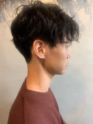 パーマ メンズ MENAbysafaria所属・水口 咲希 ‎️🫧MENA🫧のヘアスタイル