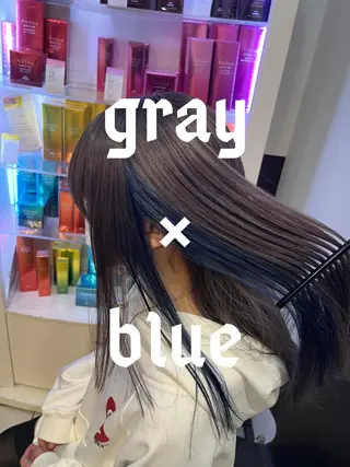 ロング カラー 🥇メンズパーマ /縮毛矯正/木村神心のヘアスタイル