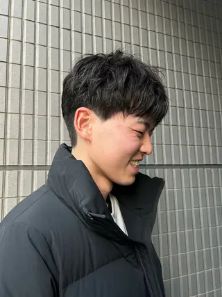 メンズ 横浜カラー/パーマ/ SAKI💫のヘアスタイル