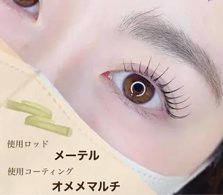 マツエク・マツパ cocoネイル&まつげサロン所属・片平 恭子のマツエク・マツパデザイン