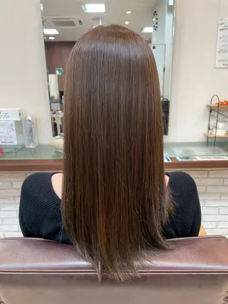 セミロング カラー 富澤あゆみ/髪質改善 /レイヤーカットのヘアスタイル