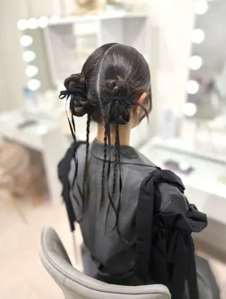 ヘアアレンジ ヘアセットサロン /上坪愛美のヘアスタイル