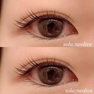 マツエク・マツパ sola: neolive山崎のマツエク・マツパデザイン