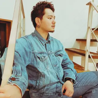 ショート Beat+所属・beat 磯谷のヘアスタイル