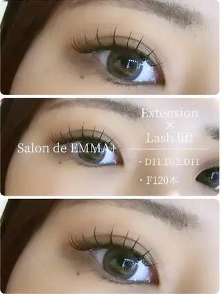 マツエク・マツパ EMMA plus．のマツエク・マツパデザイン