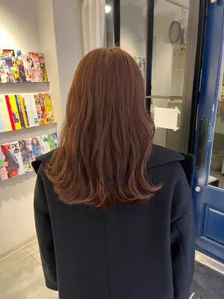 ミディアム 森本峻介 ボブ/透明感カラーのヘアスタイル