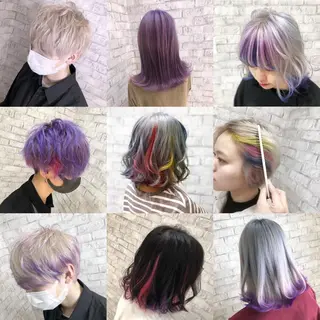 カラー 秋山 幸太のヘアスタイル