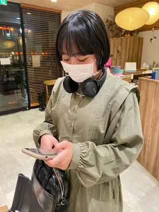 ショート カラー パーマ指名No1 /namiのヘアスタイル