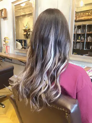 ロング カラー エクステ指名No.1 【店長】橘田のヘアスタイル