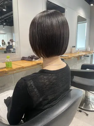 カラー 透明感🫧ナチュラル 上品ヘア🫧銀座のヘアスタイル