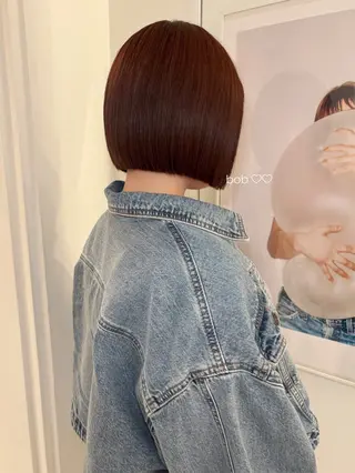 ショート カラー riria/ボブ /ブラウンカラー🎀のヘアスタイル