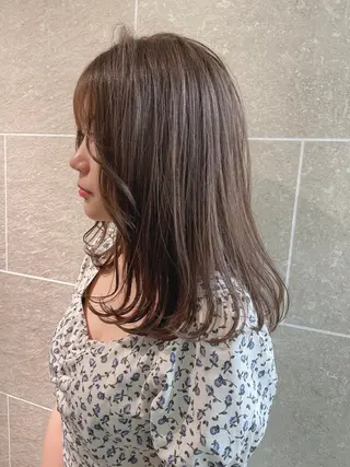 ロング カラー ヘアアレンジ 美容室sand 横浜のヘアスタイル