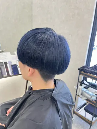 ショート カラー メンズ カンゴールサロン富山セントラル所属・小林 心空のヘアスタイル