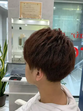 パーマ メンズ 相武台ショート特化 💐川崎希💐のヘアスタイル