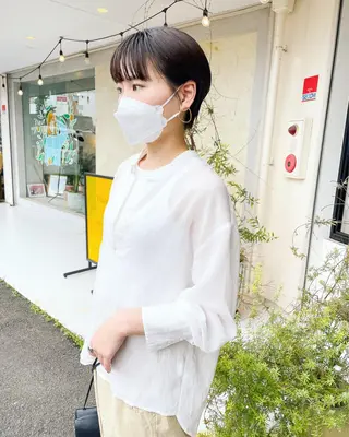 ショート 和泉市フルール 吉田　瞬也のヘアスタイル