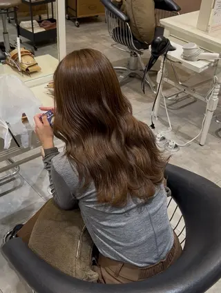 ロング 橋本 倫生のヘアスタイル