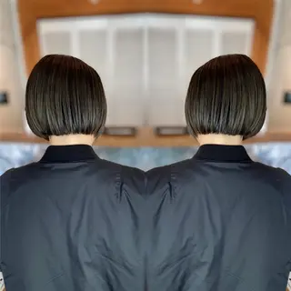 ショート カラー 木村丈晴✂️ご来店 お待ちしてます😊のヘアスタイル