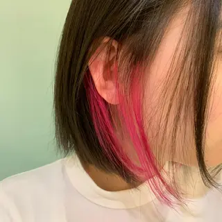 ショート カラー ハイトーン/メンズ/ ウルフ特化   小松のヘアスタイル