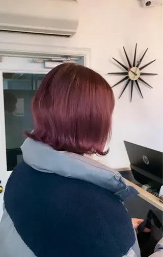 ショート カラー 🪽ハネエクステ🪽 羽エクステKENJIのヘアスタイル