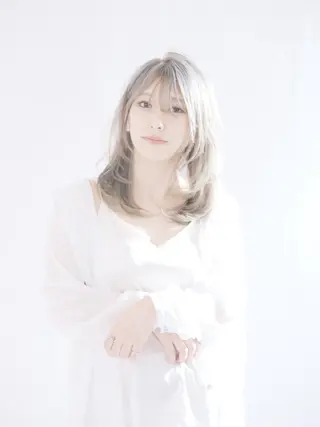 セミロング 表参道/レイヤー/ ABU🐦‍🔥のヘアスタイル