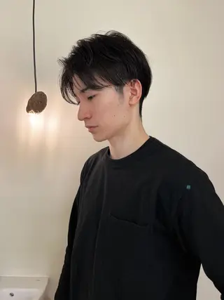 ショート メンズ メンズハイトーン/栄 /イトウタケルのヘアスタイル