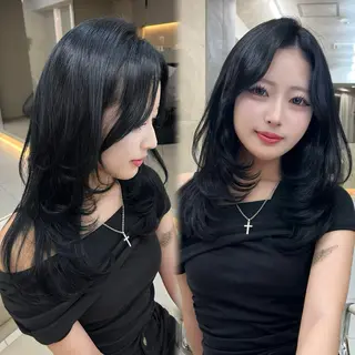 セミロング MAEUL ／shioriのヘアスタイル