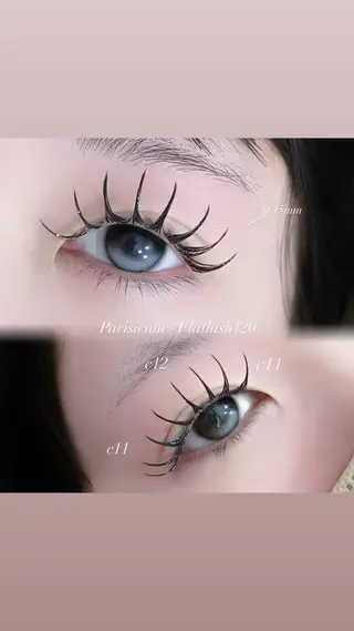 マツエク・マツパ Nabi shihoのマツエク・マツパデザイン