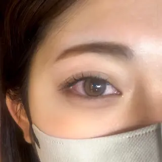 マツエク・マツパ 似合わせカット暖色 カラーhiyonaのヘアスタイル