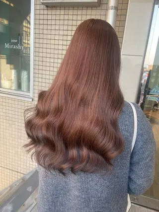 ロング カラー 🧸プルエクステ❤︎ ネイルKAO🧸のヘアスタイル