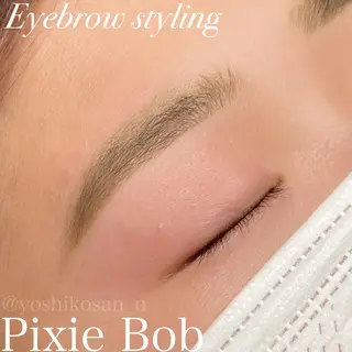 アイブロウ Pixie Bob 🐈‍⬛　位田のヘアスタイル