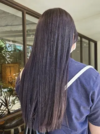 ロング カラー 韓国好き🇰🇷 美容師MIKUのヘアスタイル
