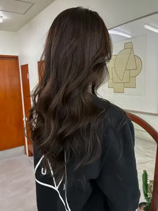 カラー nappe🐏 栄／矢場町のヘアスタイル