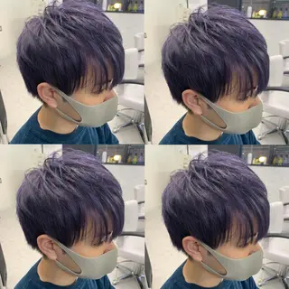 カラー ヘアアレンジ メンズ 🦋韓国ヘア 坂本 菜摘🦋のヘアスタイル
