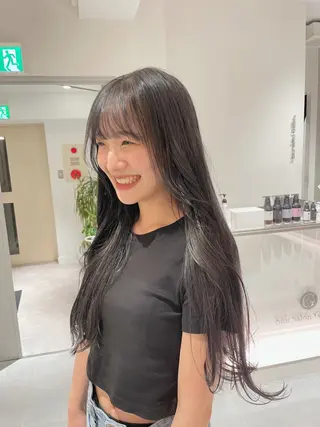 ロング カラー 🪞透けhair 🪞honokaのヘアスタイル